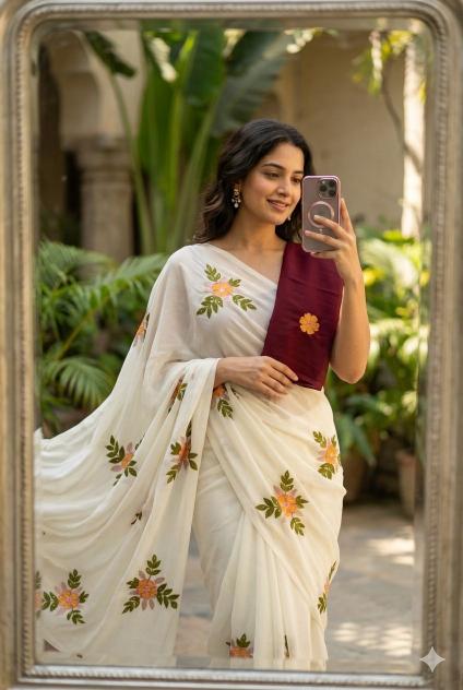 Svara multi work saree business in home